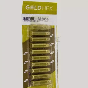 Munição CBC 38 SPL+P+EXPO Gold Hex 125GR