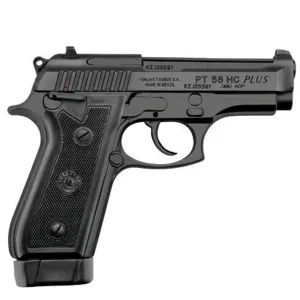 PISTOLA TAURUS PT 58 HC PLUS OXIDADO CAL. .380